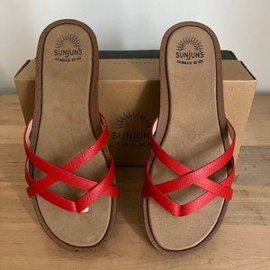G. H. Bass and Co. Sunjuns Sharon Sandal - Red